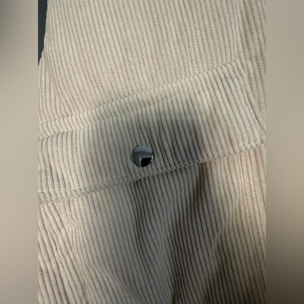 Iris Beige Ribbed Jacket - Picture 3 of 4